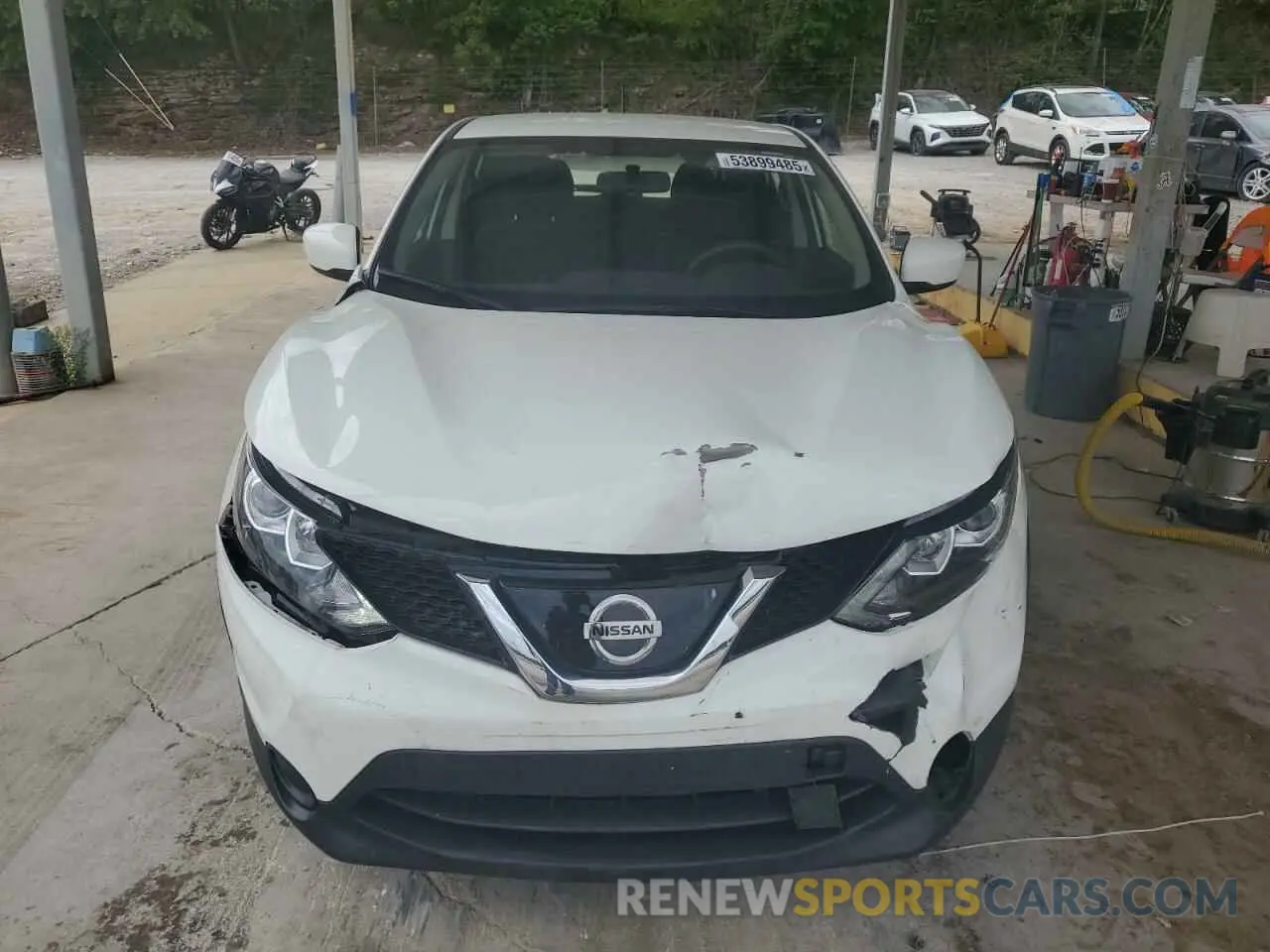 5 fotografías del automóvil dañado JN1BJ1CP0KW243833 NISSAN ROGUE 2019