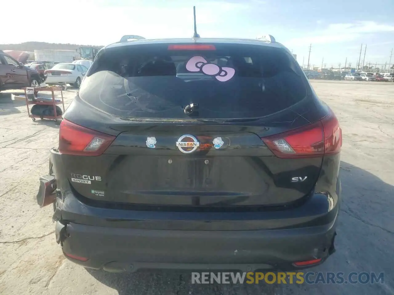 6 fotografías del automóvil dañado JN1BJ1CP1KW233442 NISSAN ROGUE 2019