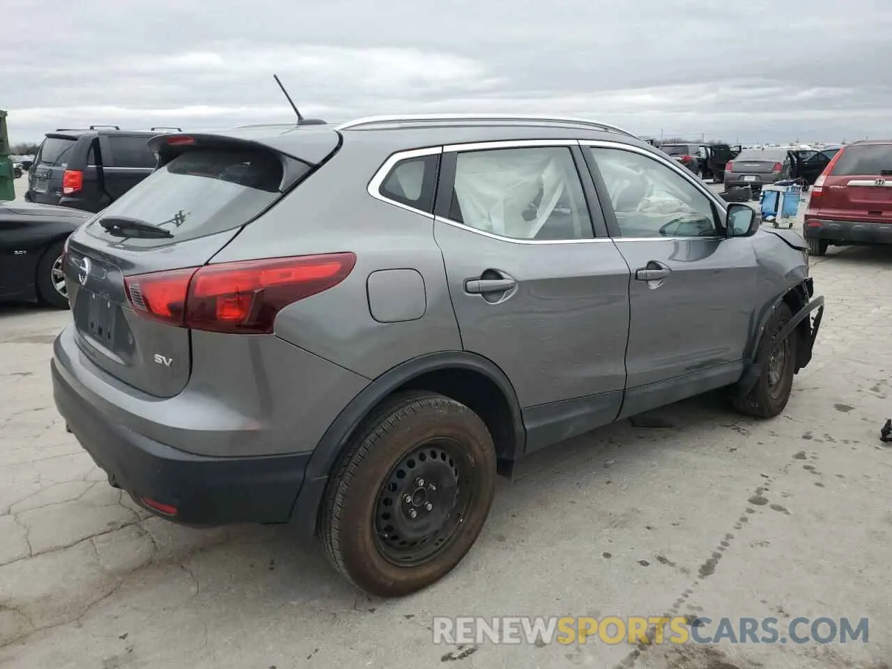 3 fotografías del automóvil dañado JN1BJ1CP1KW236440 NISSAN ROGUE 2019