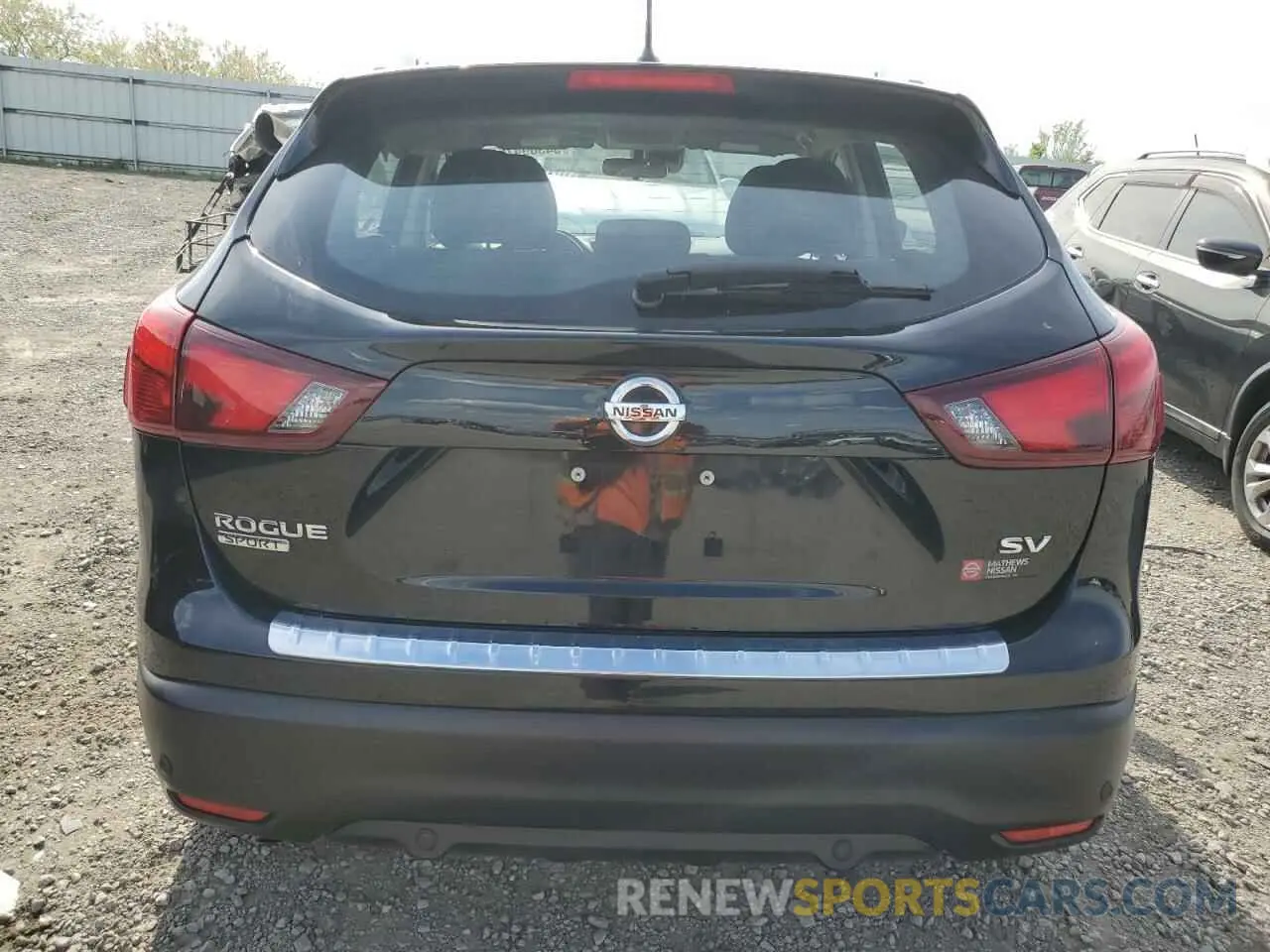 6 fotografías del automóvil dañado JN1BJ1CP1KW522479 NISSAN ROGUE 2019