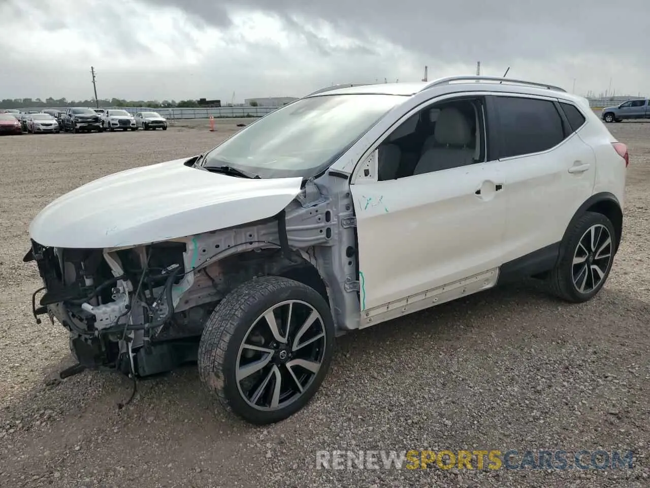 1 fotografías del automóvil dañado JN1BJ1CP2KW521437 NISSAN ROGUE 2019