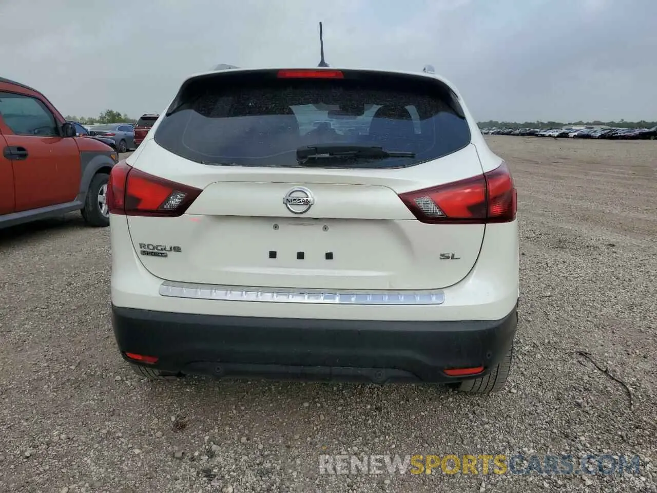 6 fotografías del automóvil dañado JN1BJ1CP2KW521437 NISSAN ROGUE 2019
