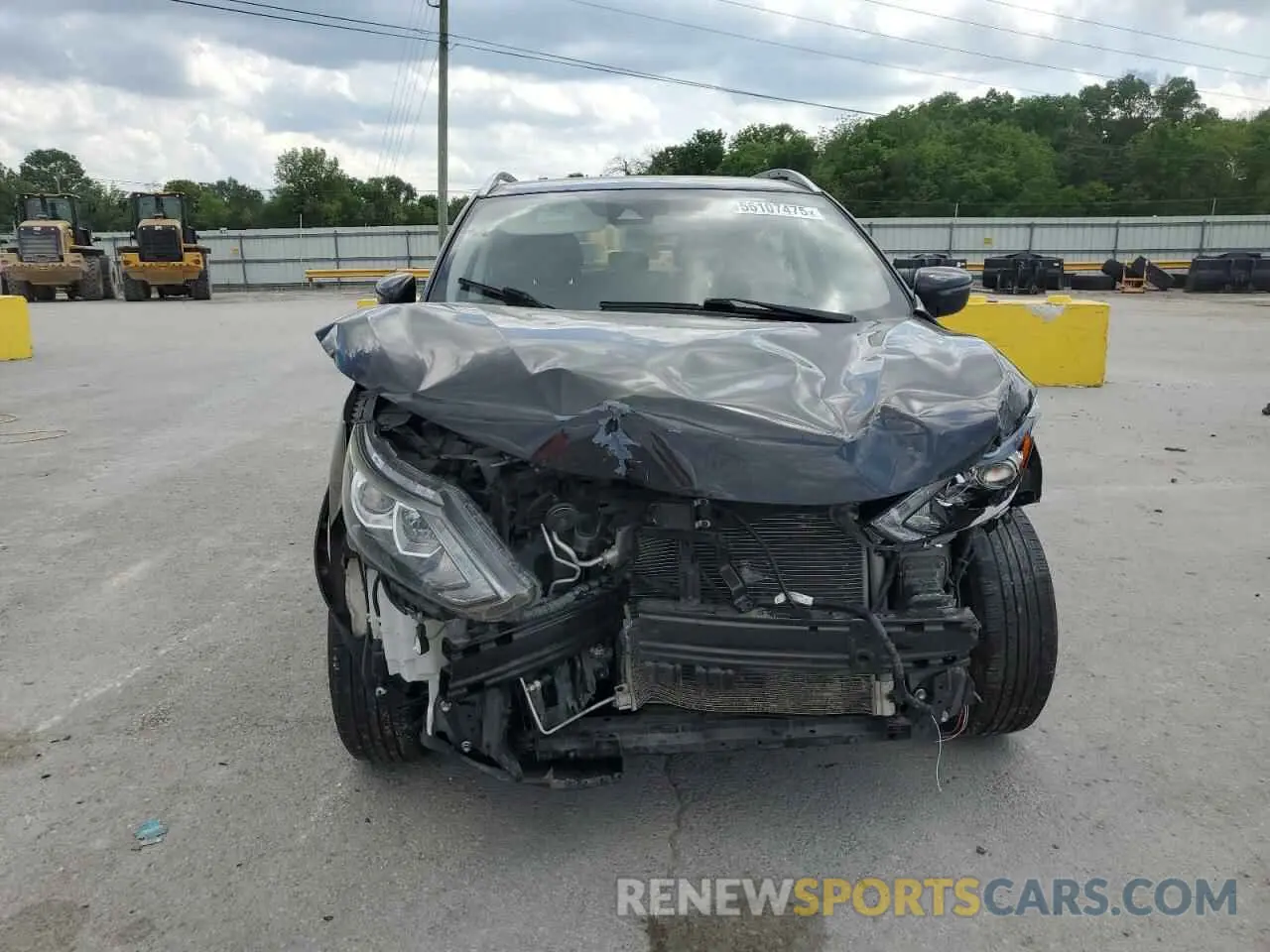 5 fotografías del automóvil dañado JN1BJ1CP2KW523740 NISSAN ROGUE 2019