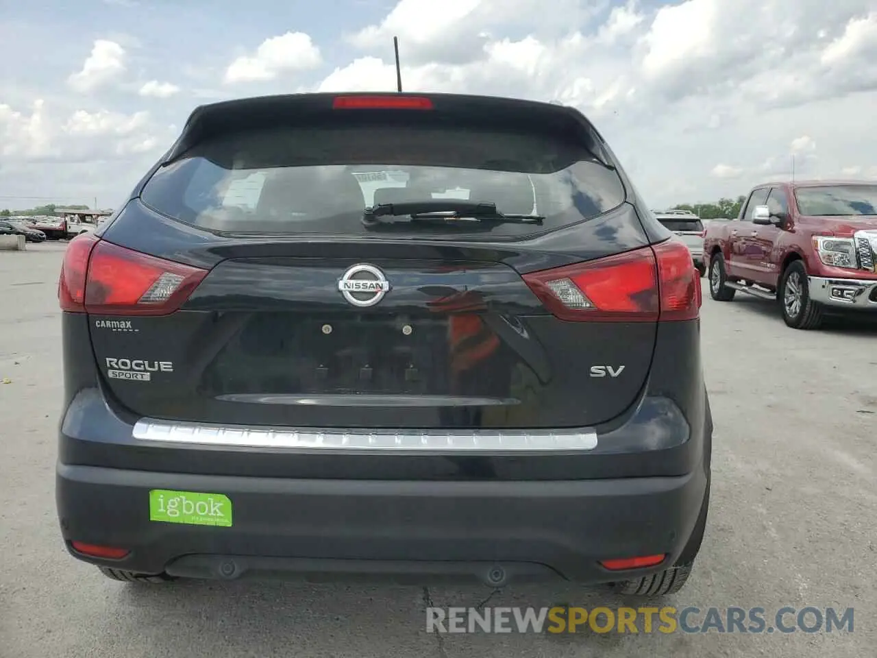 6 fotografías del automóvil dañado JN1BJ1CP2KW523740 NISSAN ROGUE 2019