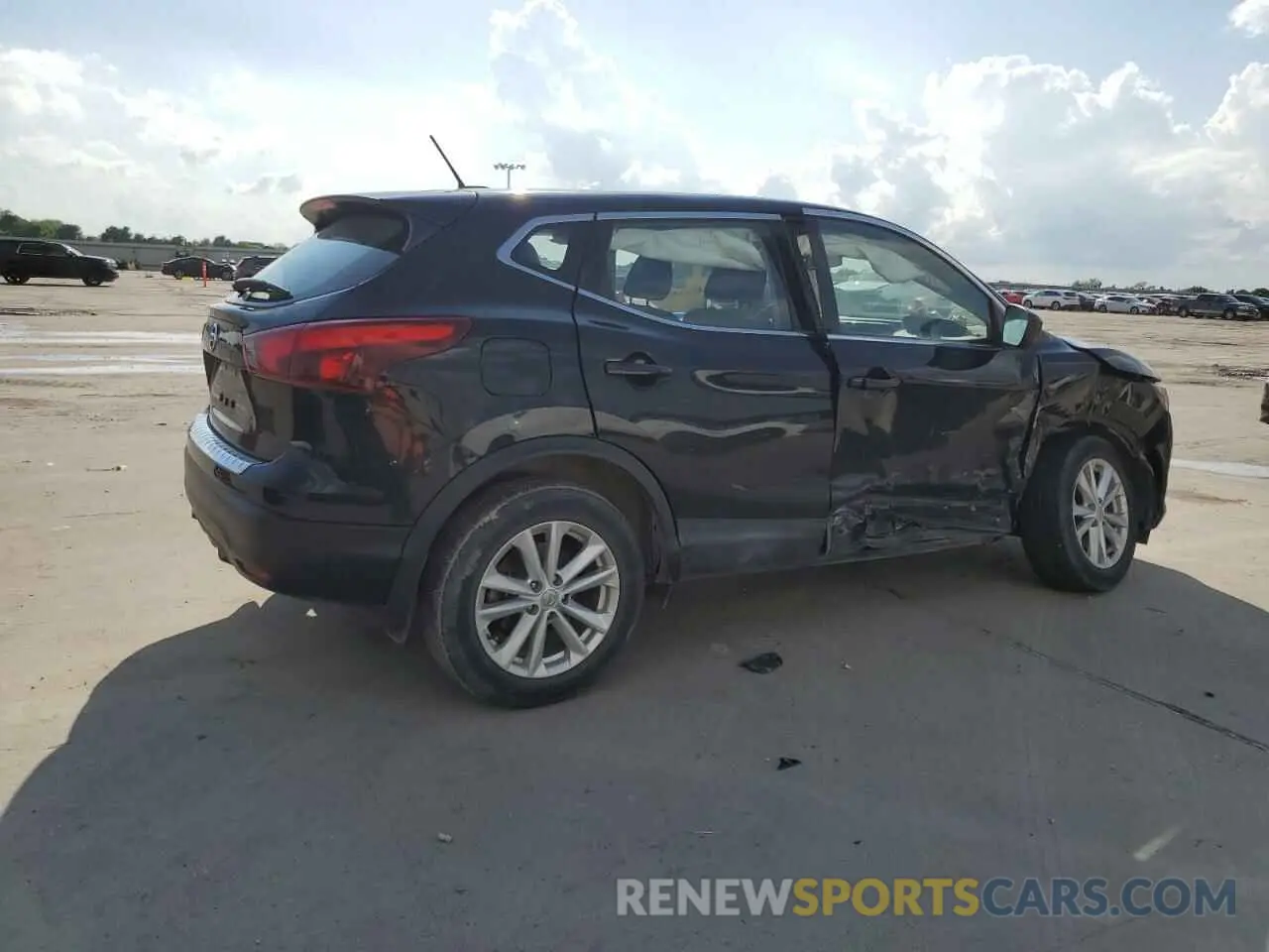 3 fotografías del automóvil dañado JN1BJ1CP2KW527447 NISSAN ROGUE 2019