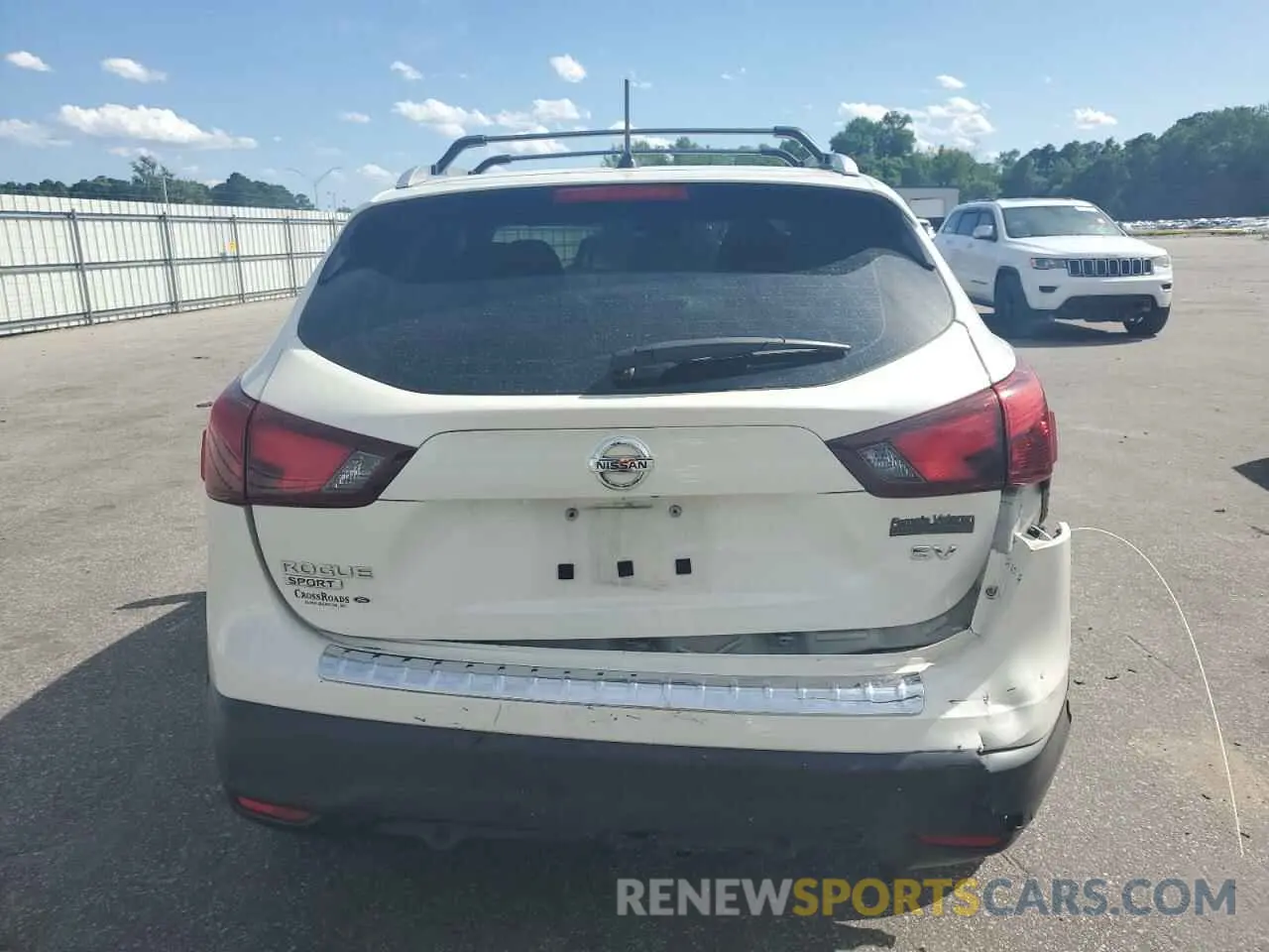 6 fotografías del automóvil dañado JN1BJ1CP3KW220630 NISSAN ROGUE 2019