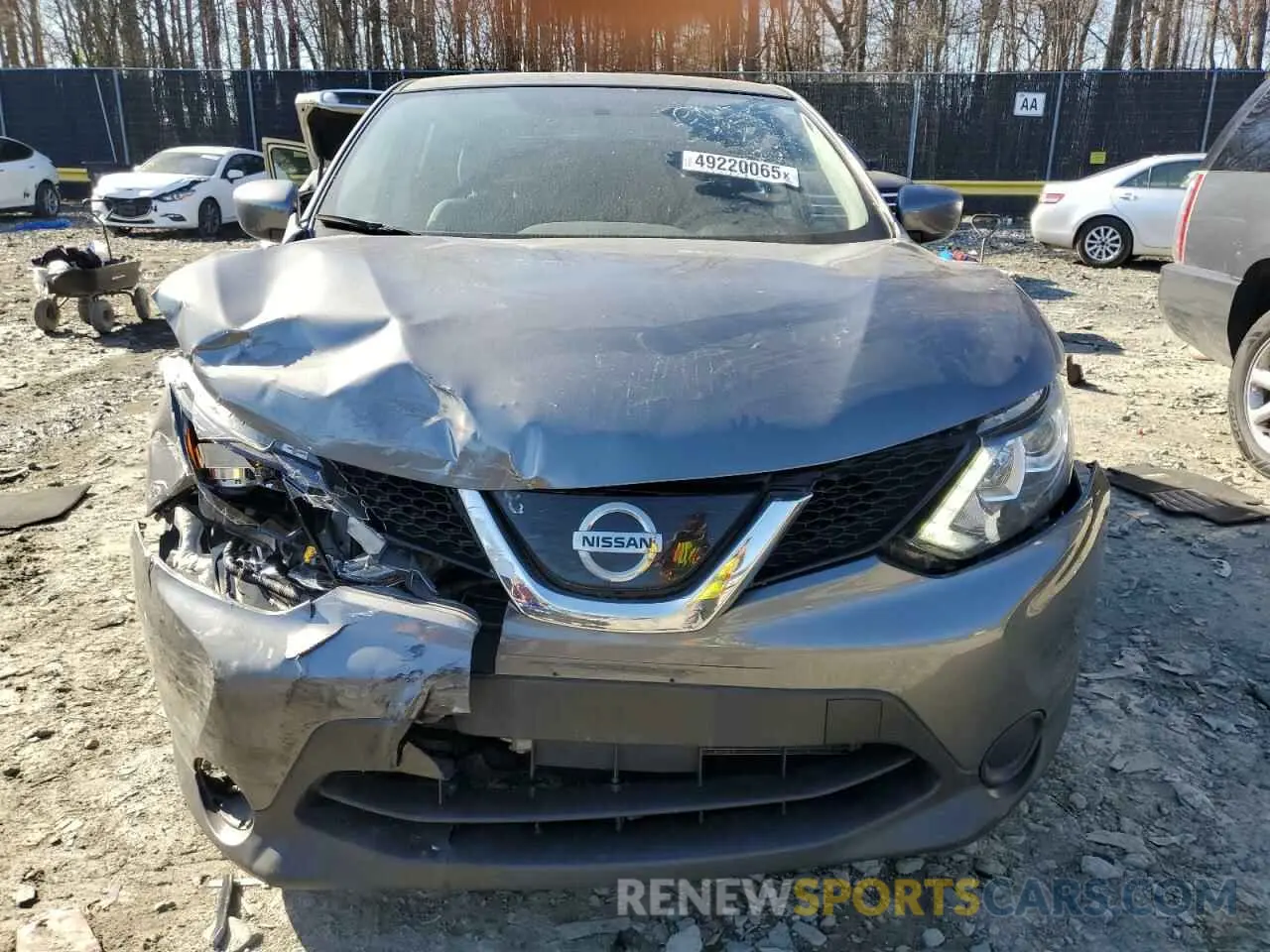5 fotografías del automóvil dañado JN1BJ1CP3KW229358 NISSAN ROGUE 2019