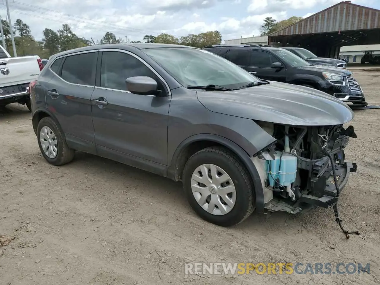 4 fotografías del automóvil dañado JN1BJ1CP4KW216120 NISSAN ROGUE 2019