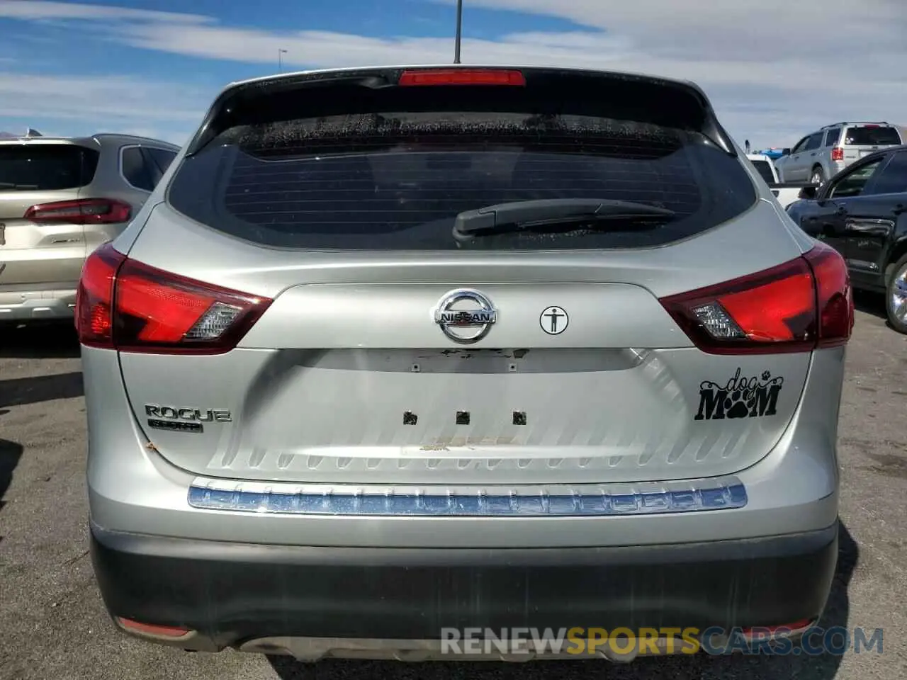 6 fotografías del automóvil dañado JN1BJ1CP4KW216991 NISSAN ROGUE 2019