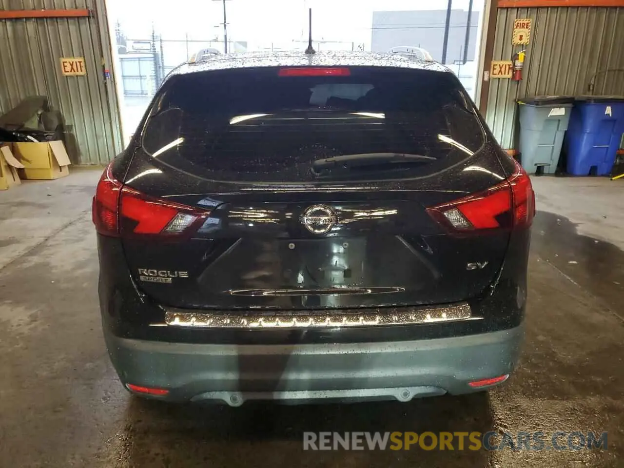 6 fotografías del automóvil dañado JN1BJ1CP4KW242894 NISSAN ROGUE 2019