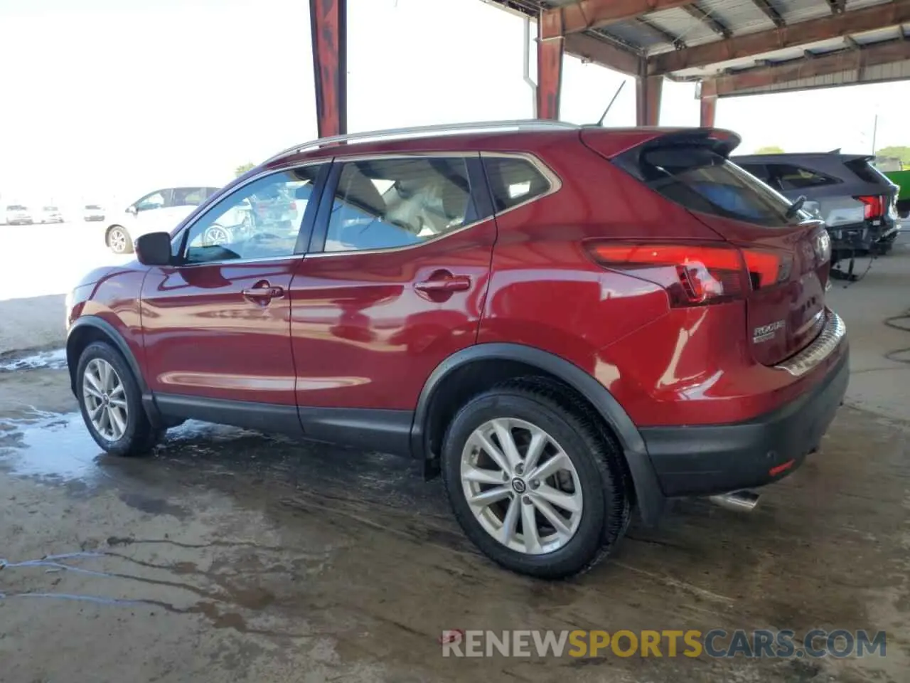 2 fotografías del automóvil dañado JN1BJ1CP5KW228762 NISSAN ROGUE 2019