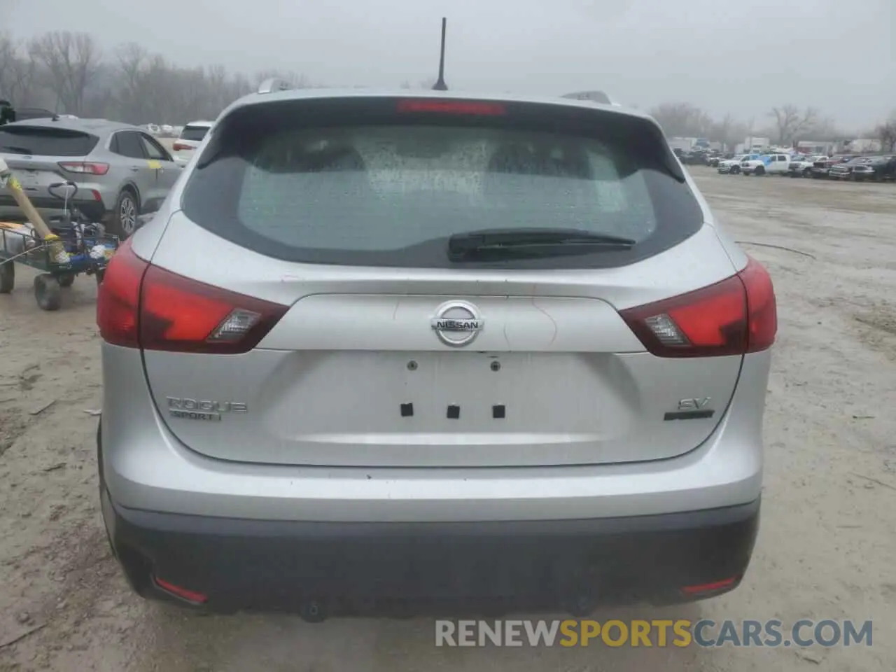 6 fotografías del automóvil dañado JN1BJ1CP5KW241625 NISSAN ROGUE 2019