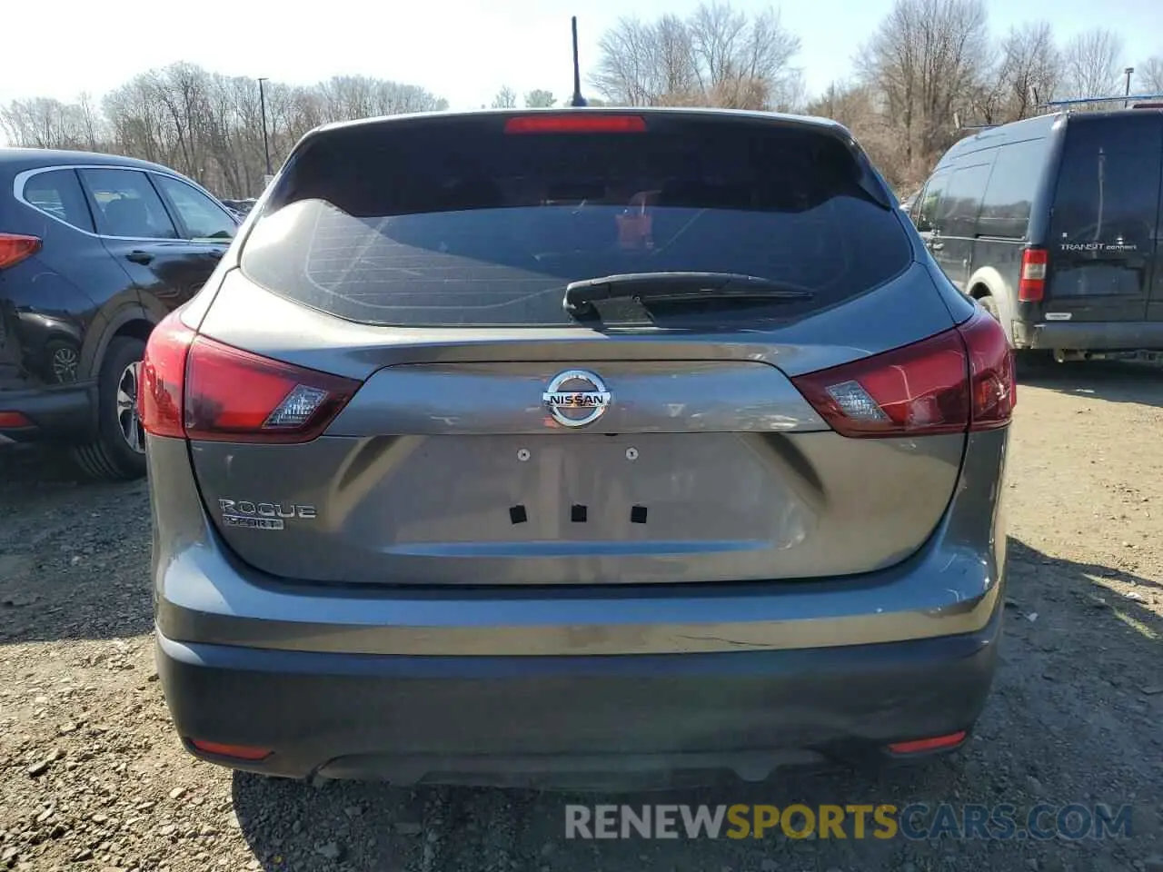6 fotografías del automóvil dañado JN1BJ1CP5KW242080 NISSAN ROGUE 2019