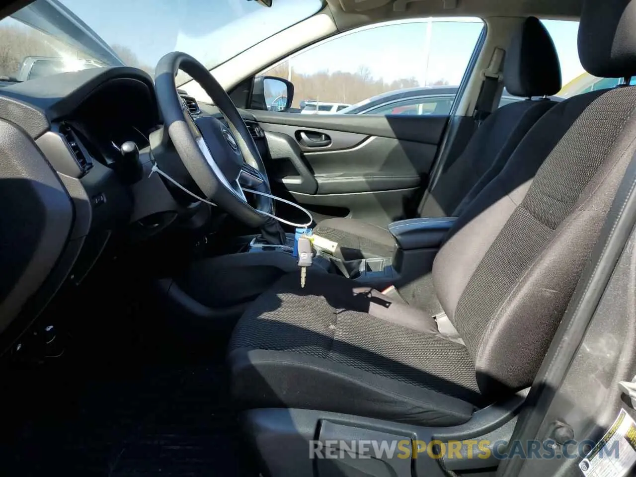 7 fotografías del automóvil dañado JN1BJ1CP5KW242080 NISSAN ROGUE 2019