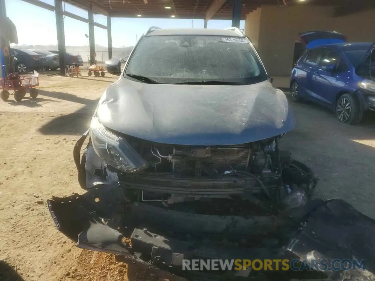 5 fotografías del automóvil dañado JN1BJ1CP5KW530519 NISSAN ROGUE 2019