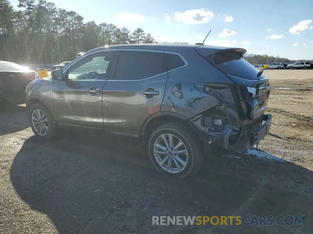 2 fotografías del automóvil dañado JN1BJ1CP6KW238667 NISSAN ROGUE 2019
