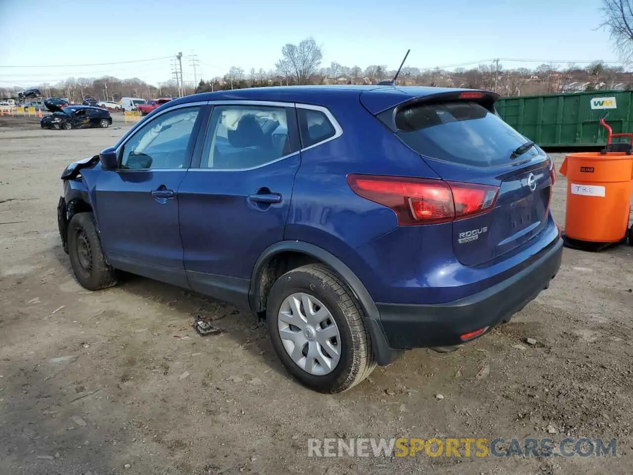 2 fotografías del automóvil dañado JN1BJ1CP7KW228892 NISSAN ROGUE 2019