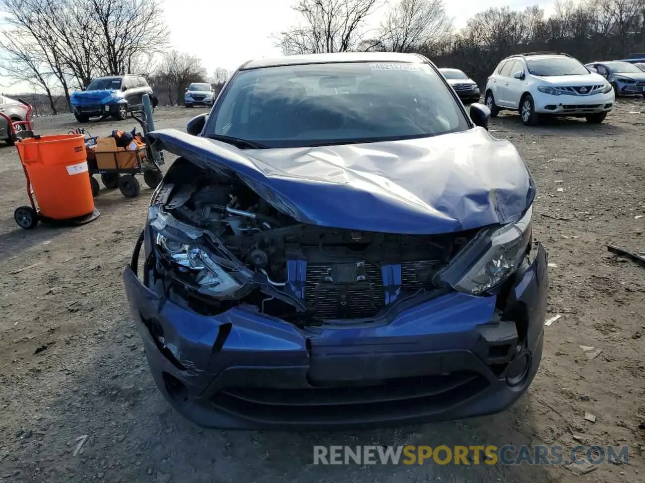 5 fotografías del automóvil dañado JN1BJ1CP7KW228892 NISSAN ROGUE 2019