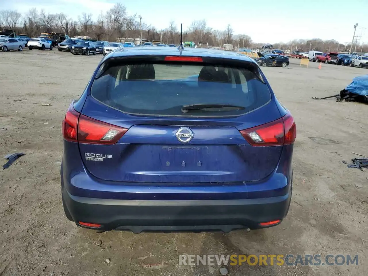 6 fotografías del automóvil dañado JN1BJ1CP7KW228892 NISSAN ROGUE 2019