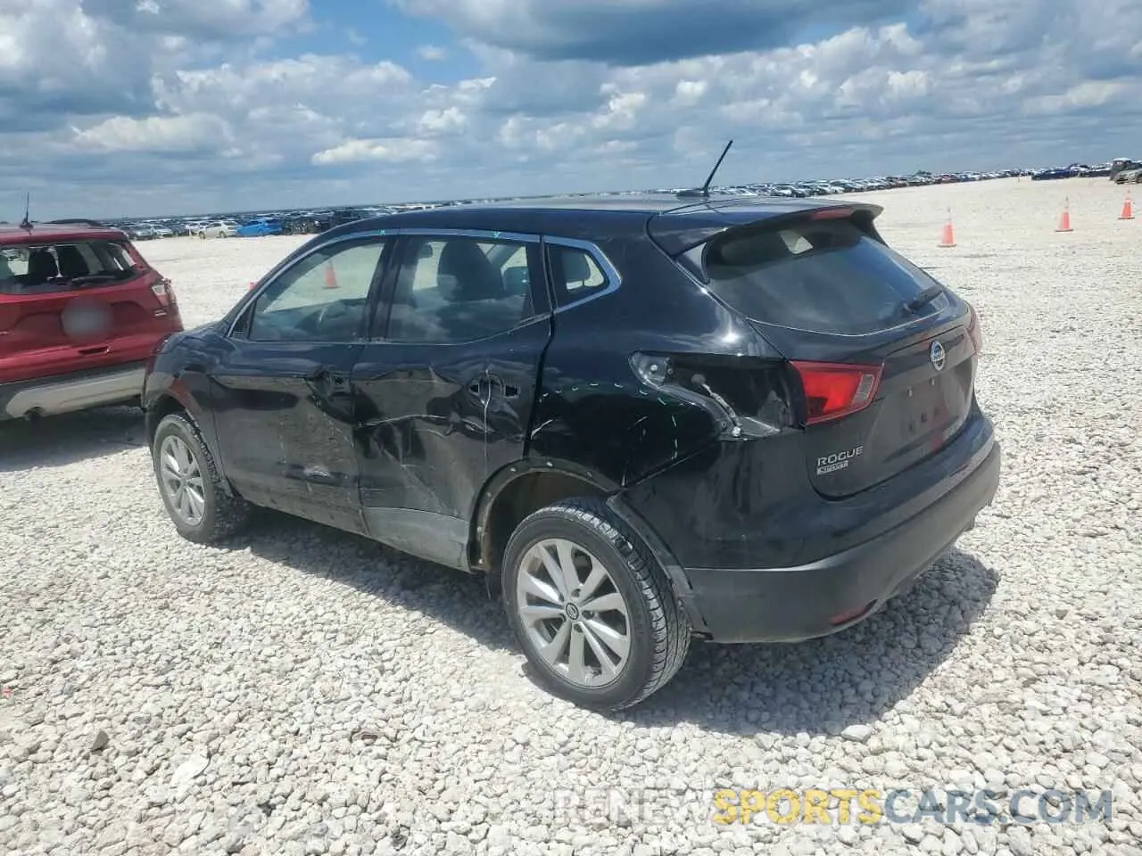 2 fotografías del automóvil dañado JN1BJ1CP7KW229802 NISSAN ROGUE 2019