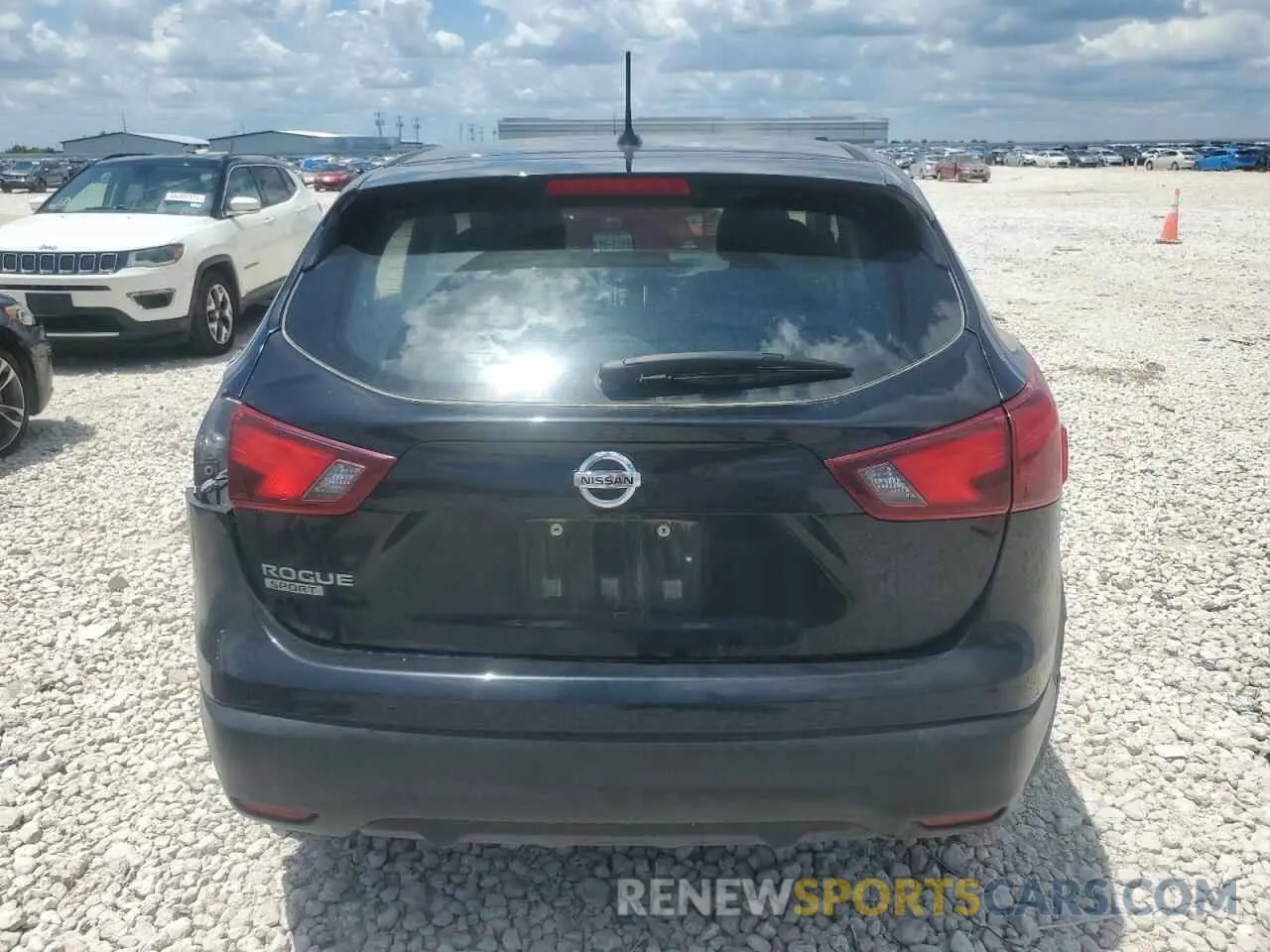 6 fotografías del automóvil dañado JN1BJ1CP7KW229802 NISSAN ROGUE 2019