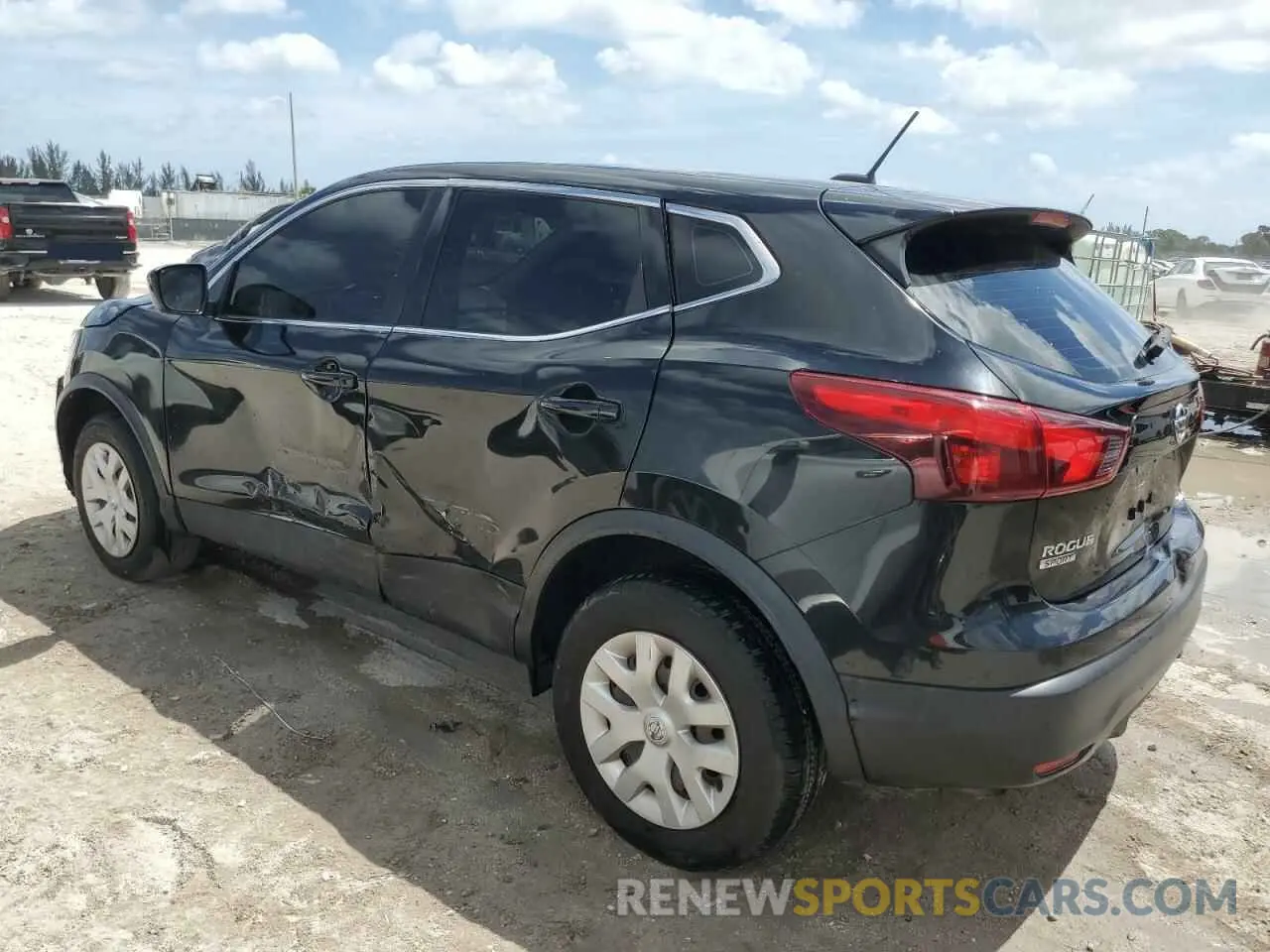 2 fotografías del automóvil dañado JN1BJ1CP7KW529730 NISSAN ROGUE 2019
