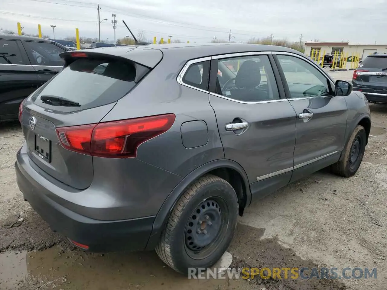3 fotografías del automóvil dañado JN1BJ1CP8KW212930 NISSAN ROGUE 2019