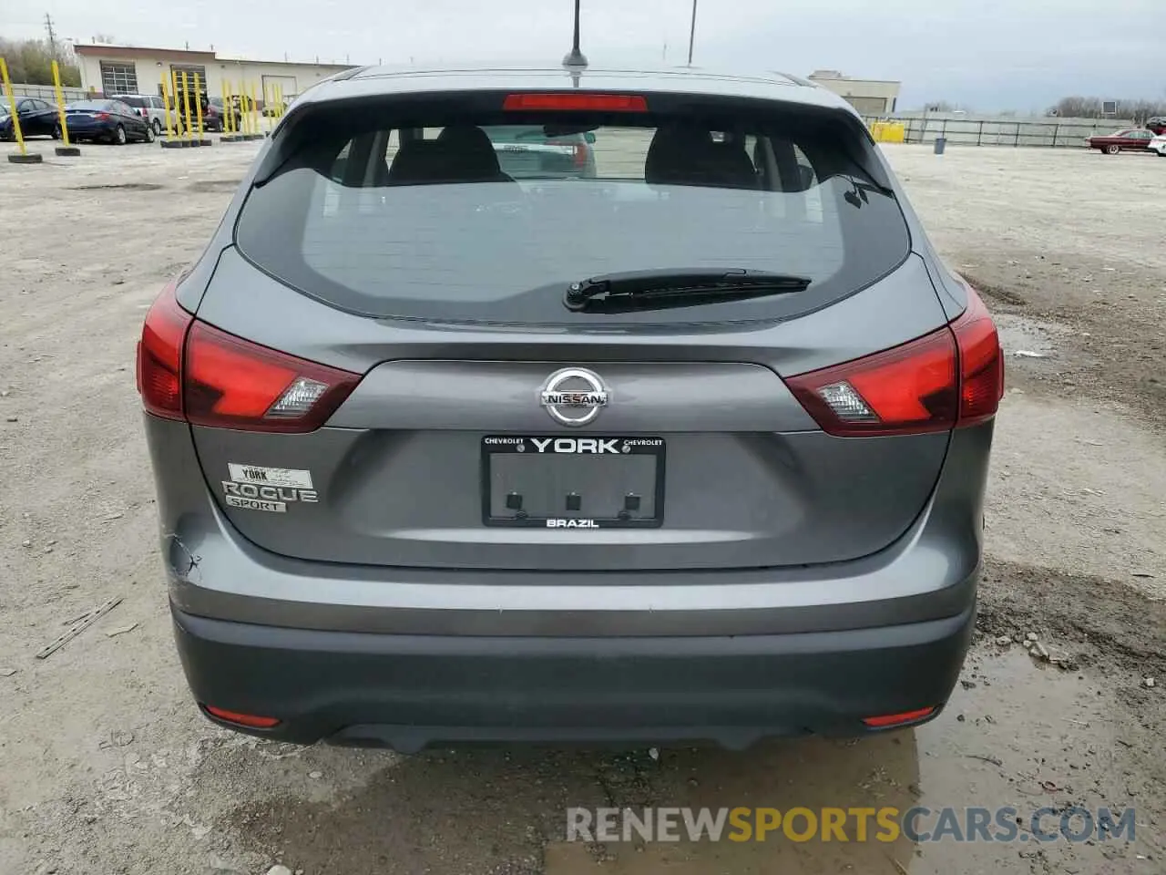 6 fotografías del automóvil dañado JN1BJ1CP8KW212930 NISSAN ROGUE 2019