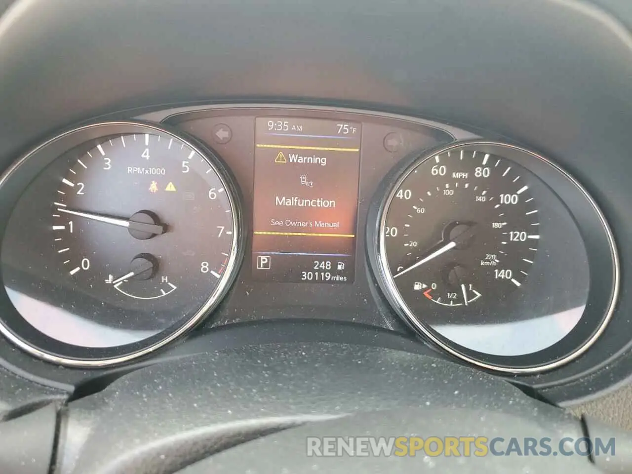 9 fotografías del automóvil dañado JN1BJ1CP8KW230554 NISSAN ROGUE 2019
