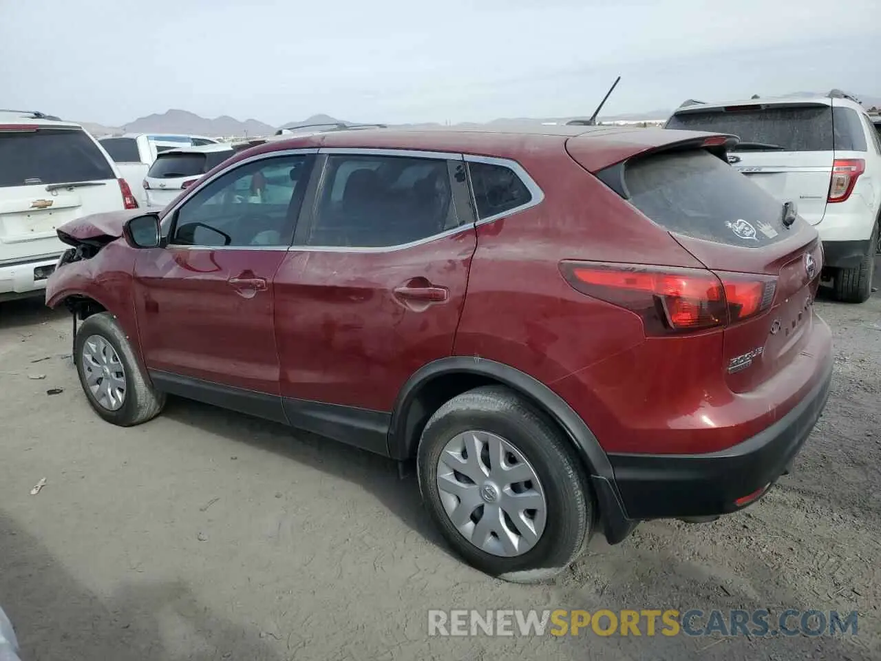 2 fotografías del automóvil dañado JN1BJ1CP8KW243062 NISSAN ROGUE 2019