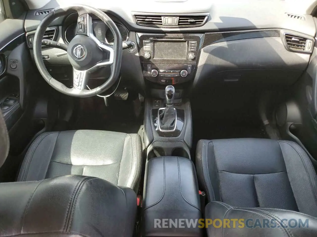 8 fotografías del automóvil dañado JN1BJ1CP8KW528313 NISSAN ROGUE 2019