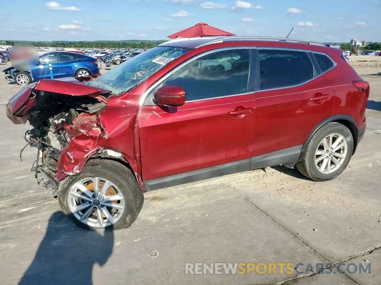1 fotografías del automóvil dañado JN1BJ1CP9KW232605 NISSAN ROGUE 2019
