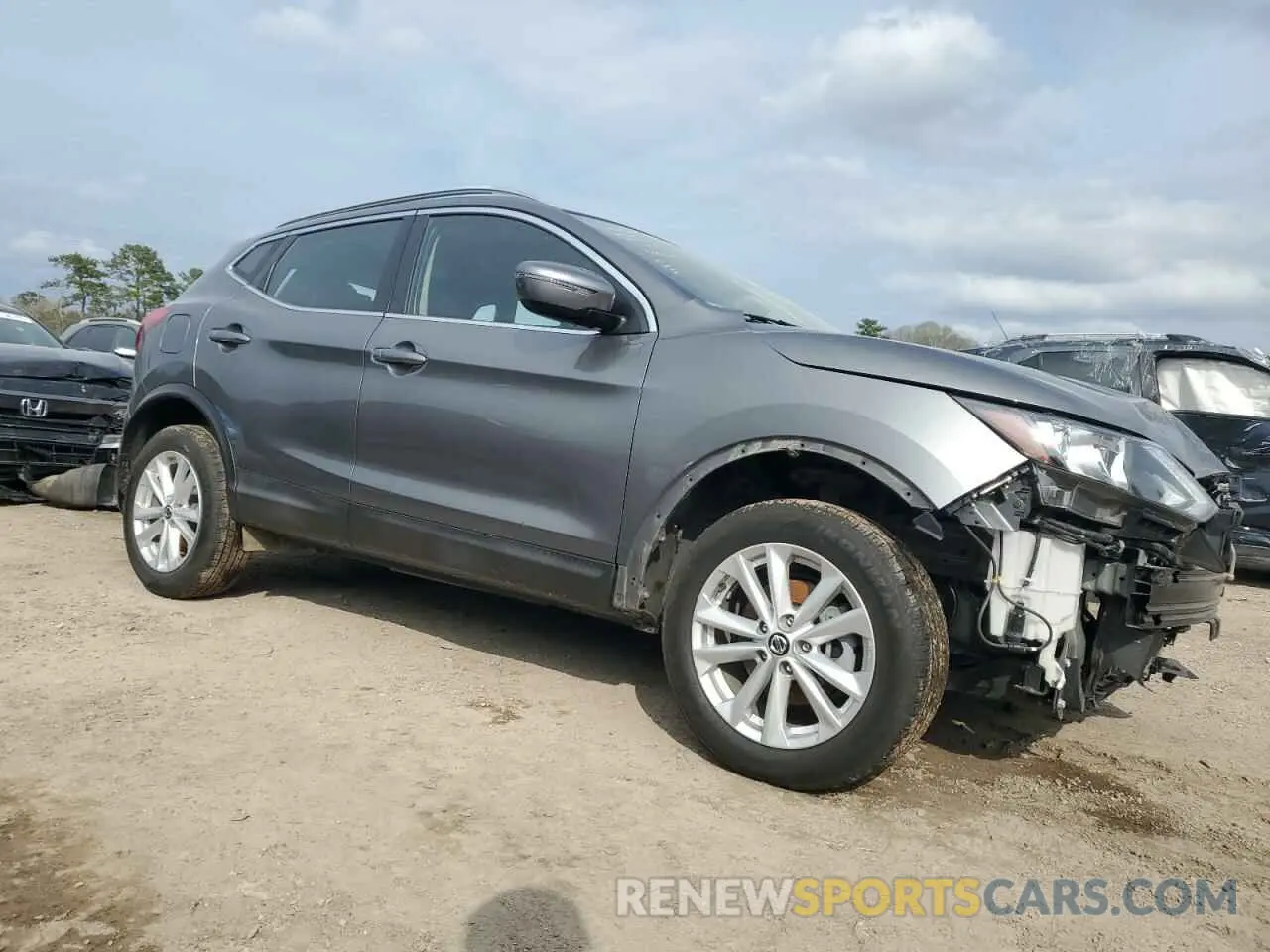 4 fotografías del automóvil dañado JN1BJ1CPXKW228224 NISSAN ROGUE 2019