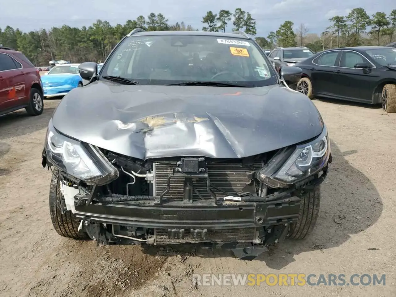 5 fotografías del automóvil dañado JN1BJ1CPXKW228224 NISSAN ROGUE 2019