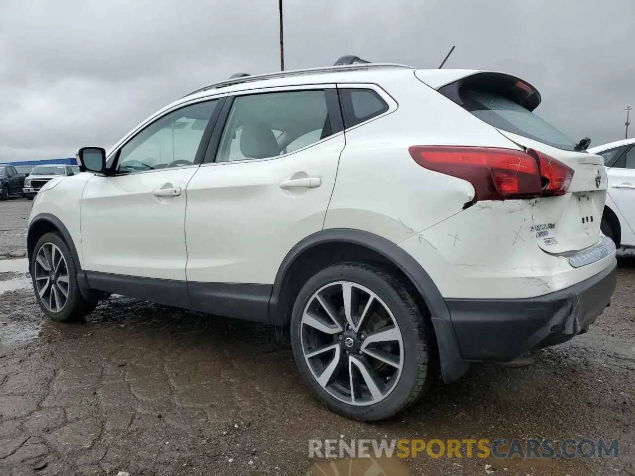 2 fotografías del automóvil dañado JN1BJ1CR0KW318483 NISSAN ROGUE 2019