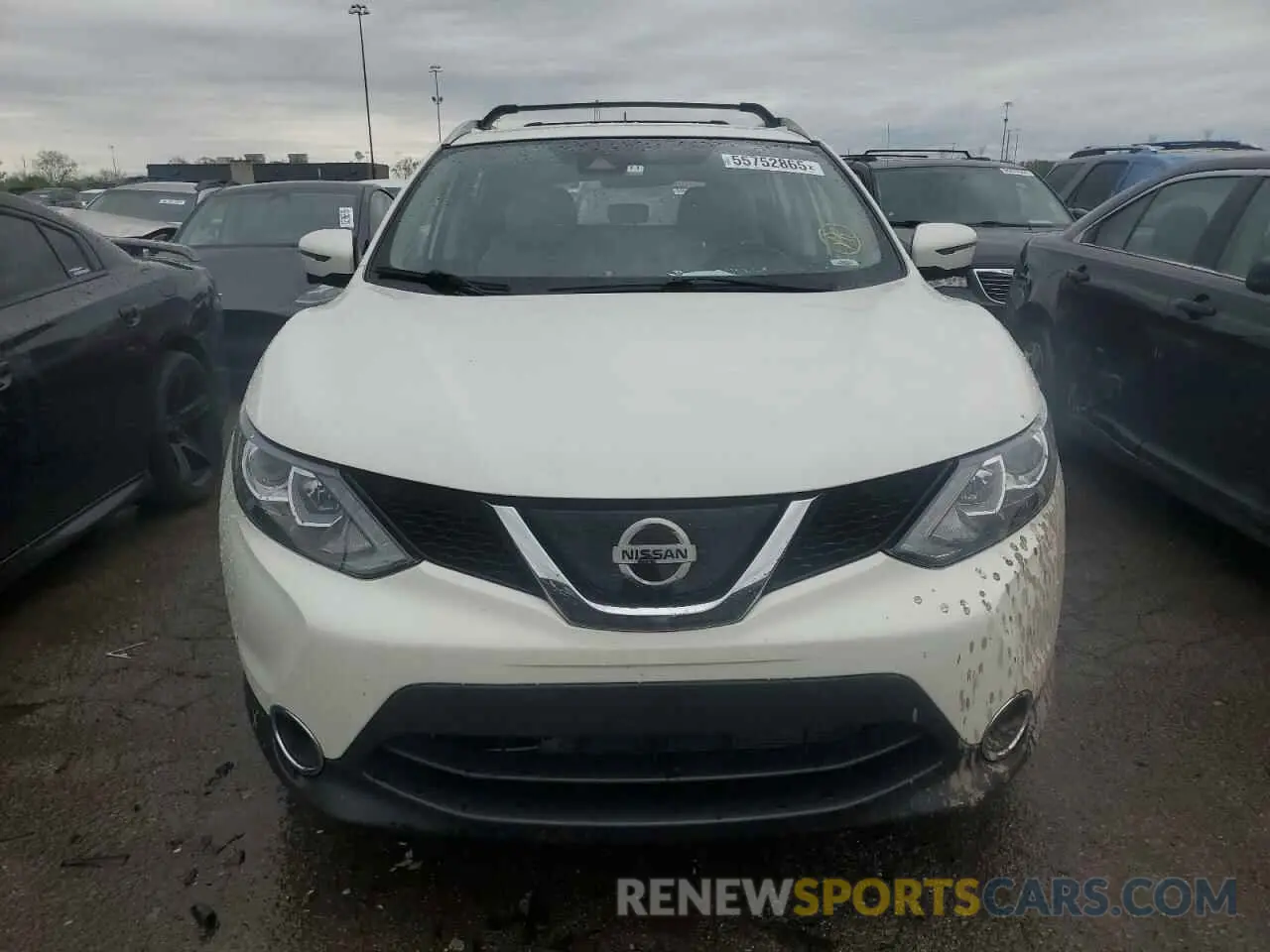 5 fotografías del automóvil dañado JN1BJ1CR0KW318483 NISSAN ROGUE 2019