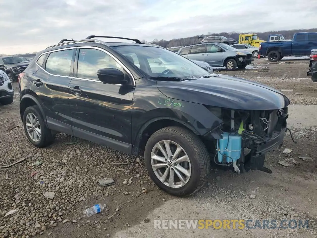 4 fotografías del automóvil dañado JN1BJ1CR0KW631047 NISSAN ROGUE 2019