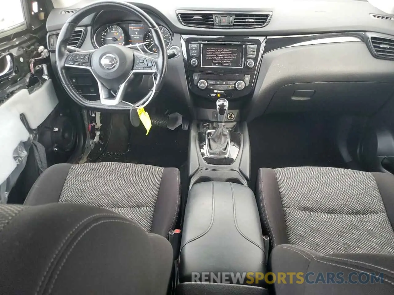 8 fotografías del automóvil dañado JN1BJ1CR0KW631047 NISSAN ROGUE 2019