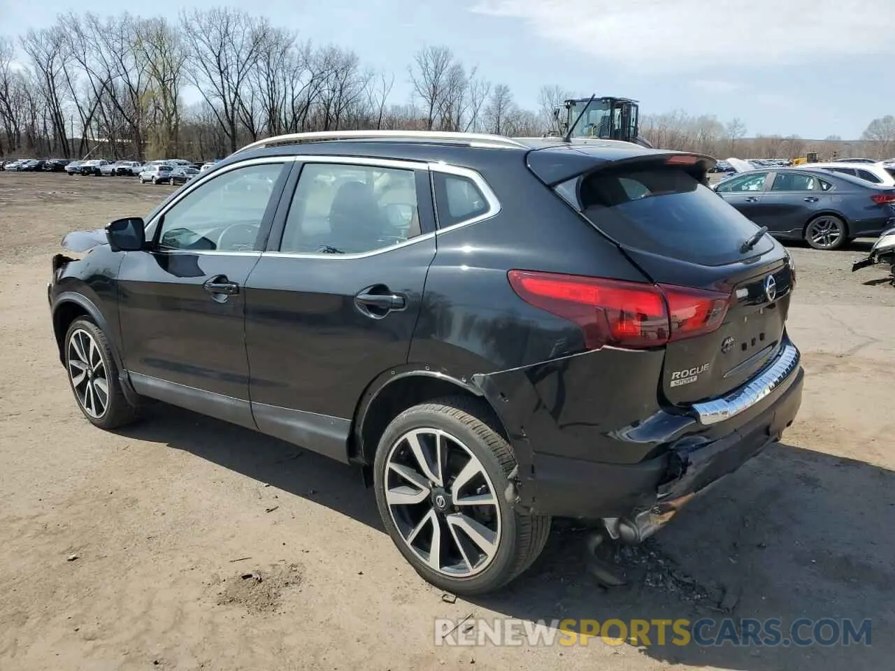 2 fotografías del automóvil dañado JN1BJ1CR1KW331792 NISSAN ROGUE 2019