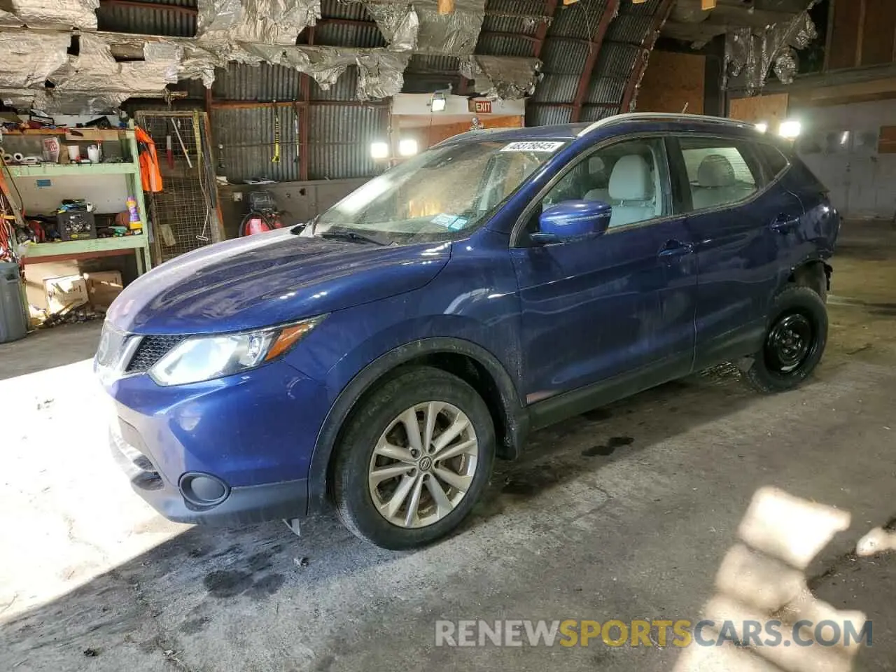 1 fotografías del automóvil dañado JN1BJ1CR1KW332702 NISSAN ROGUE 2019