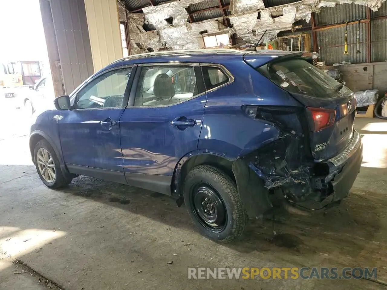 2 fotografías del automóvil dañado JN1BJ1CR1KW332702 NISSAN ROGUE 2019