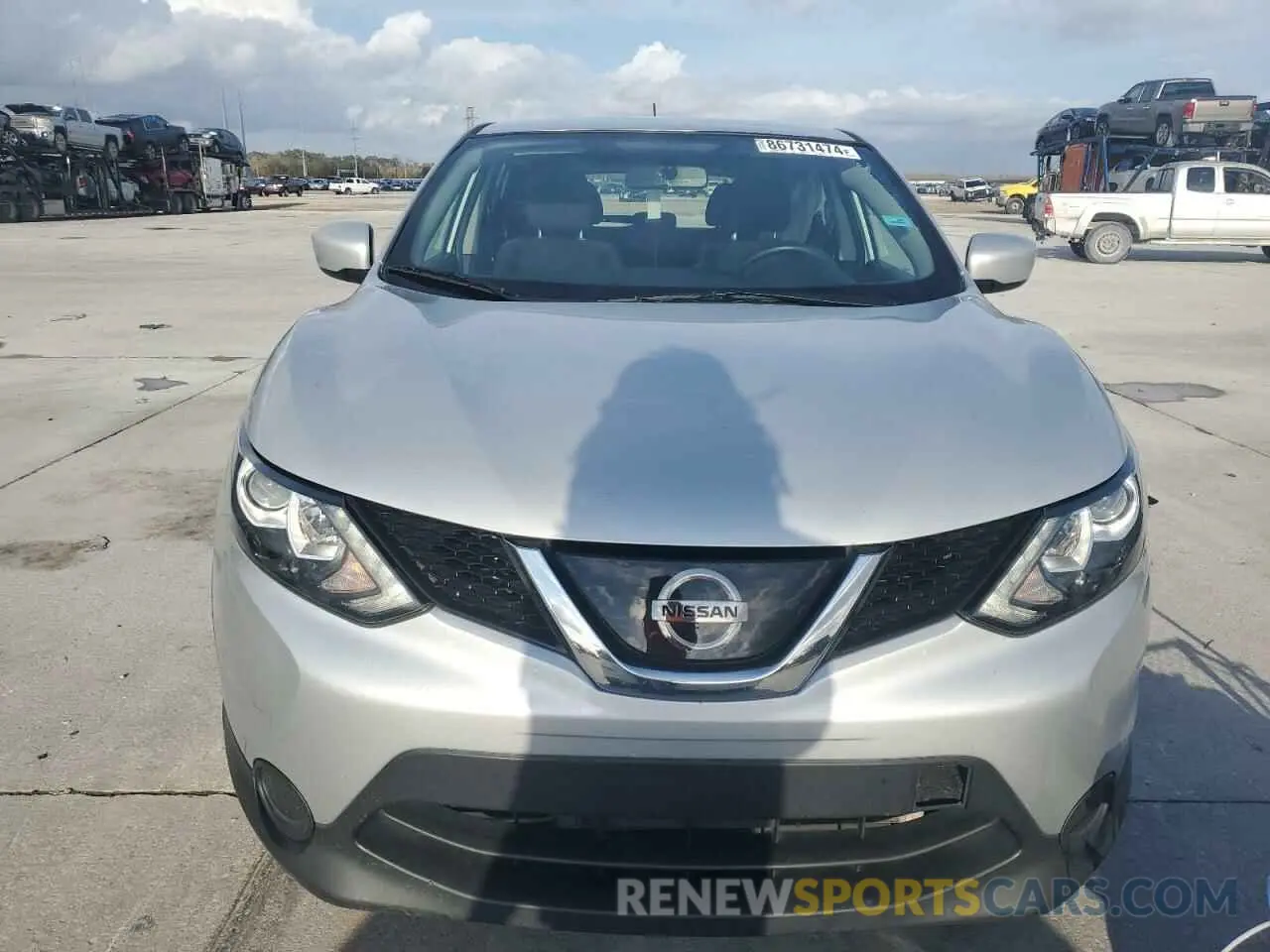 5 fotografías del automóvil dañado JN1BJ1CR1KW340251 NISSAN ROGUE 2019