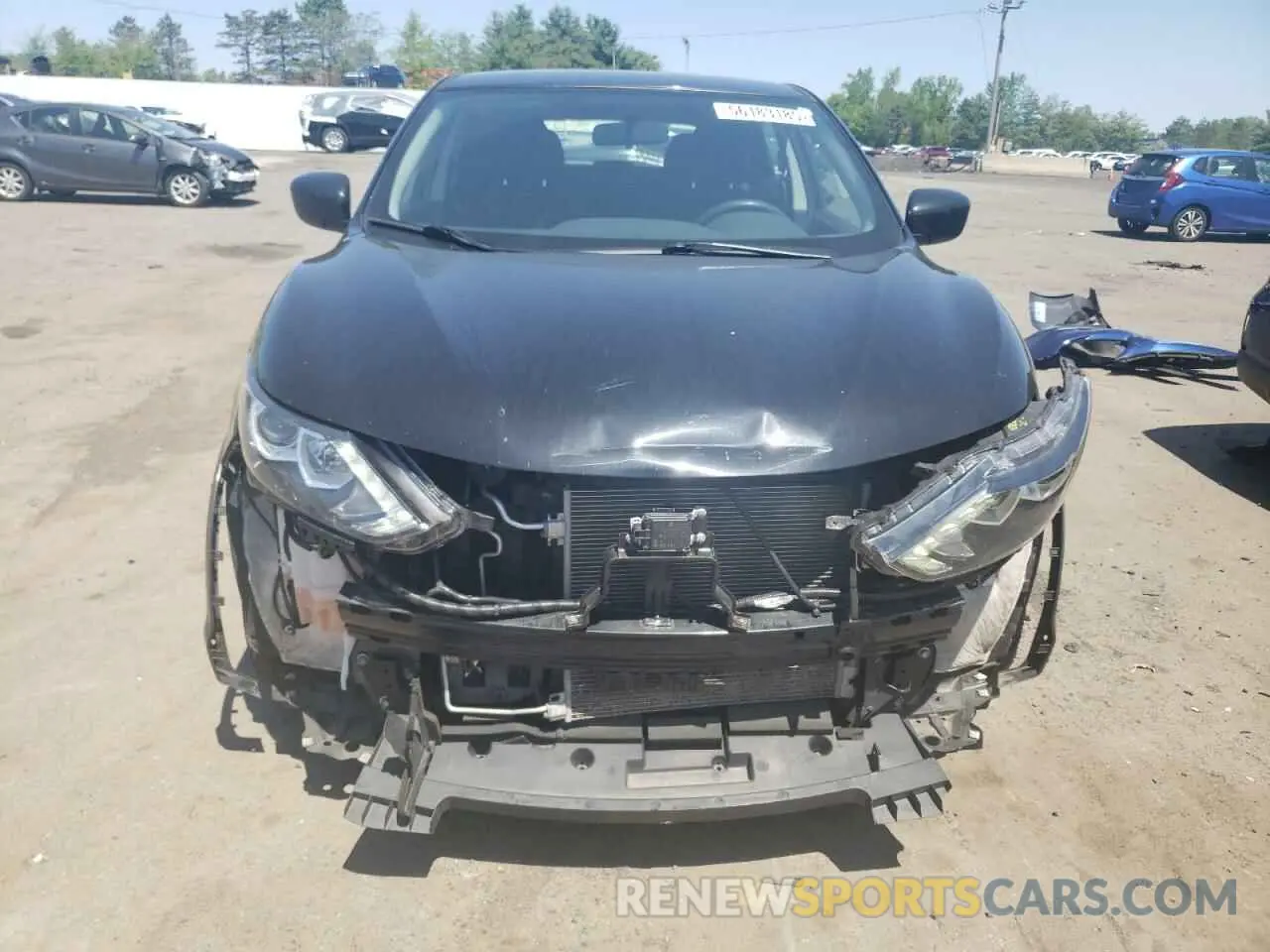 5 fotografías del automóvil dañado JN1BJ1CR1KW626620 NISSAN ROGUE 2019