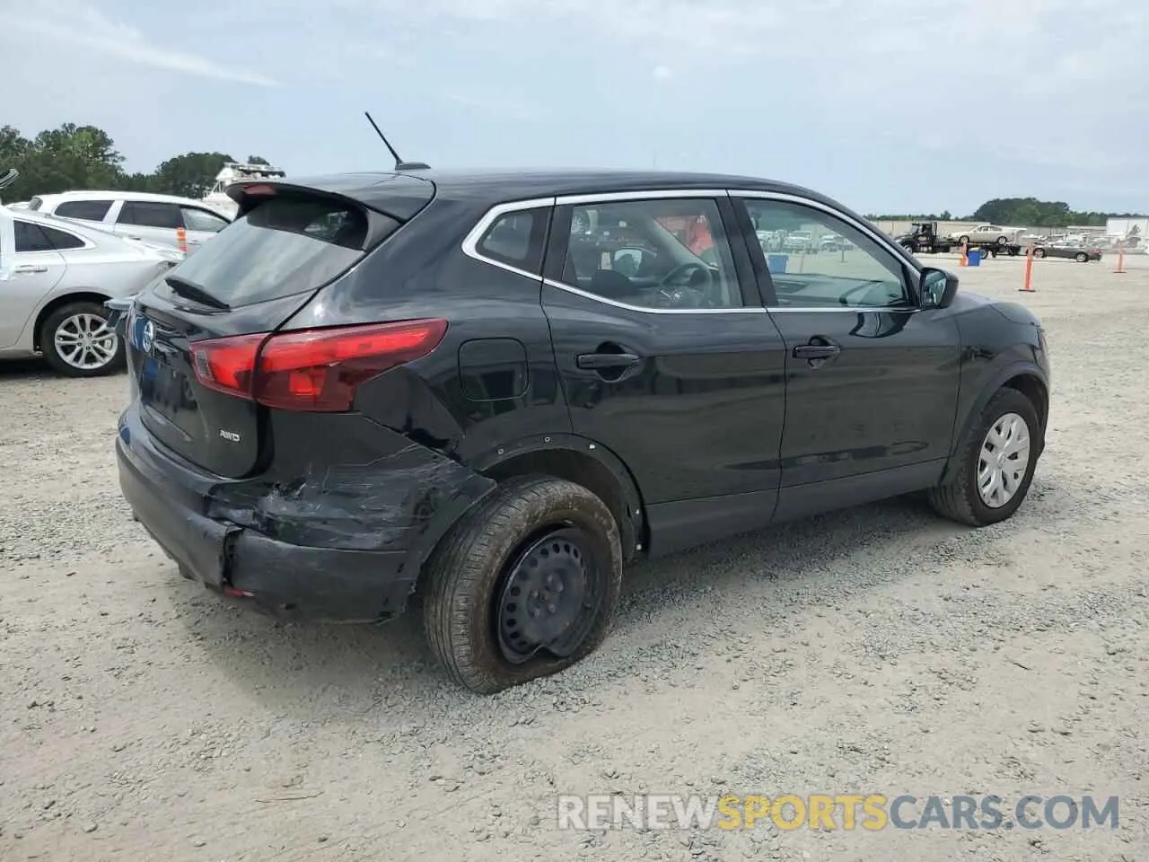 3 fotografías del automóvil dañado JN1BJ1CR2KW336872 NISSAN ROGUE 2019