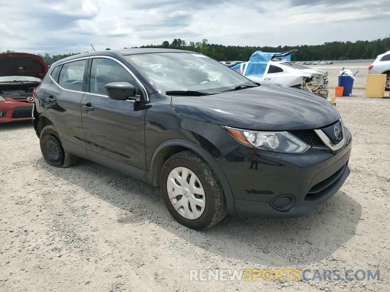 4 fotografías del automóvil dañado JN1BJ1CR2KW336872 NISSAN ROGUE 2019