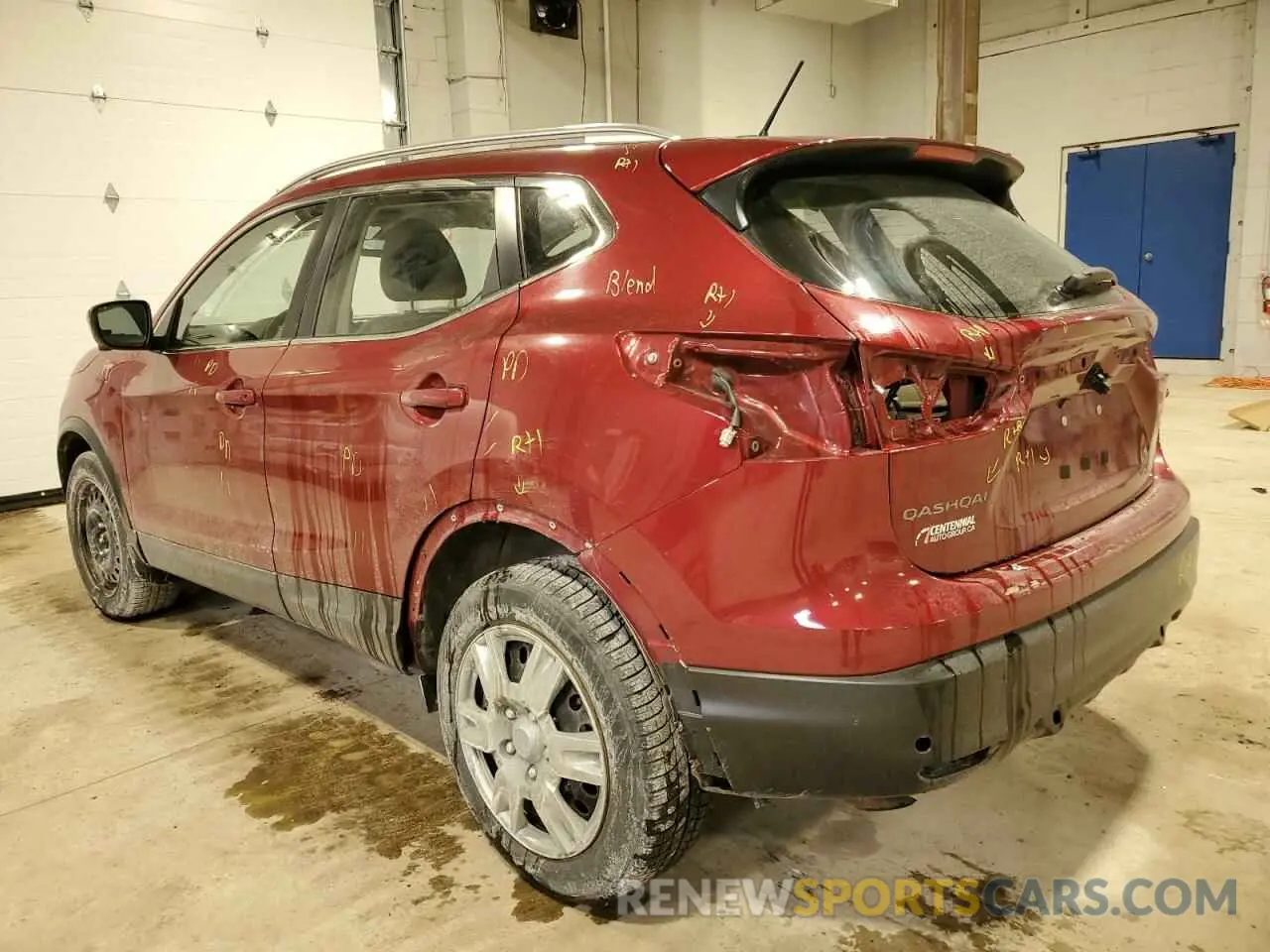 2 fotografías del automóvil dañado JN1BJ1CR3KW311270 NISSAN ROGUE 2019