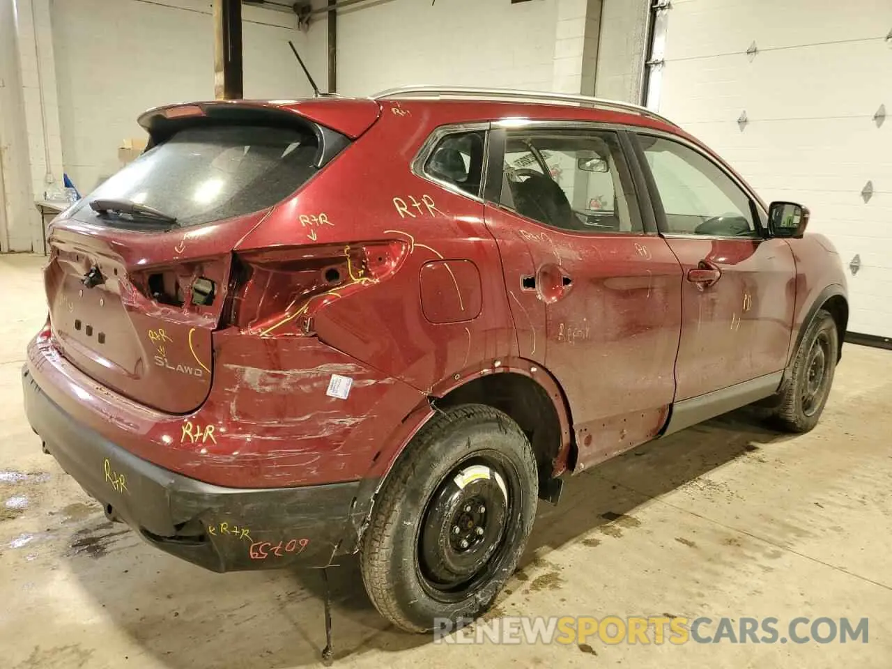 3 fotografías del automóvil dañado JN1BJ1CR3KW311270 NISSAN ROGUE 2019