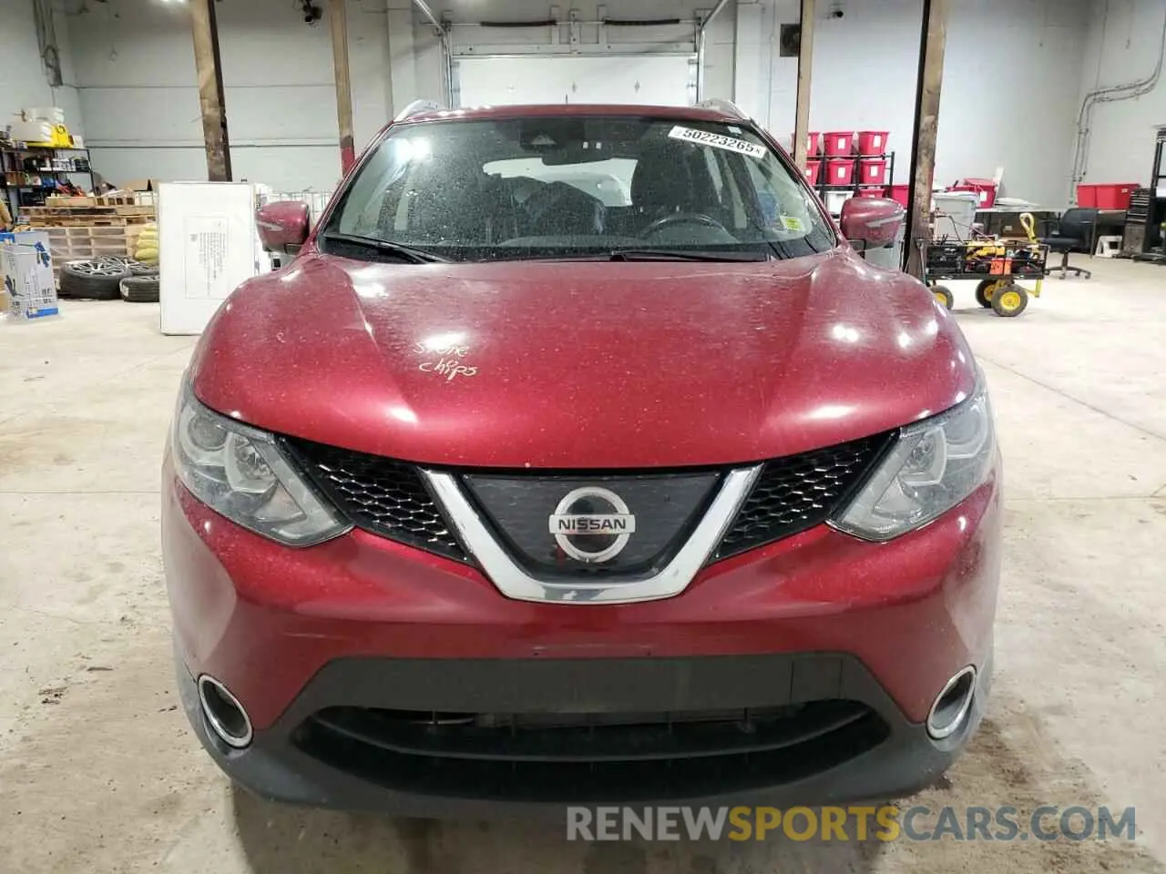 5 fotografías del automóvil dañado JN1BJ1CR3KW311270 NISSAN ROGUE 2019