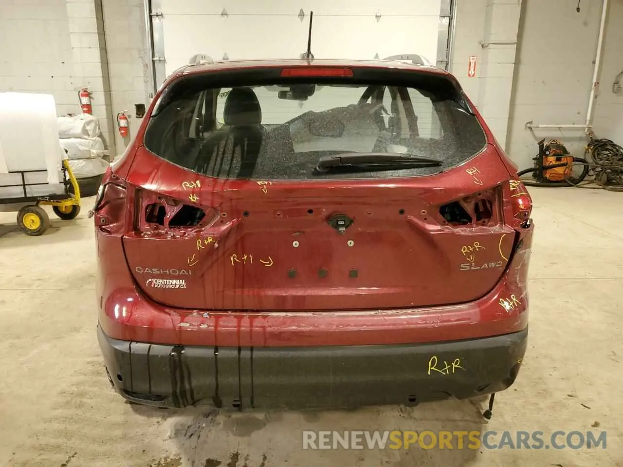 6 fotografías del automóvil dañado JN1BJ1CR3KW311270 NISSAN ROGUE 2019