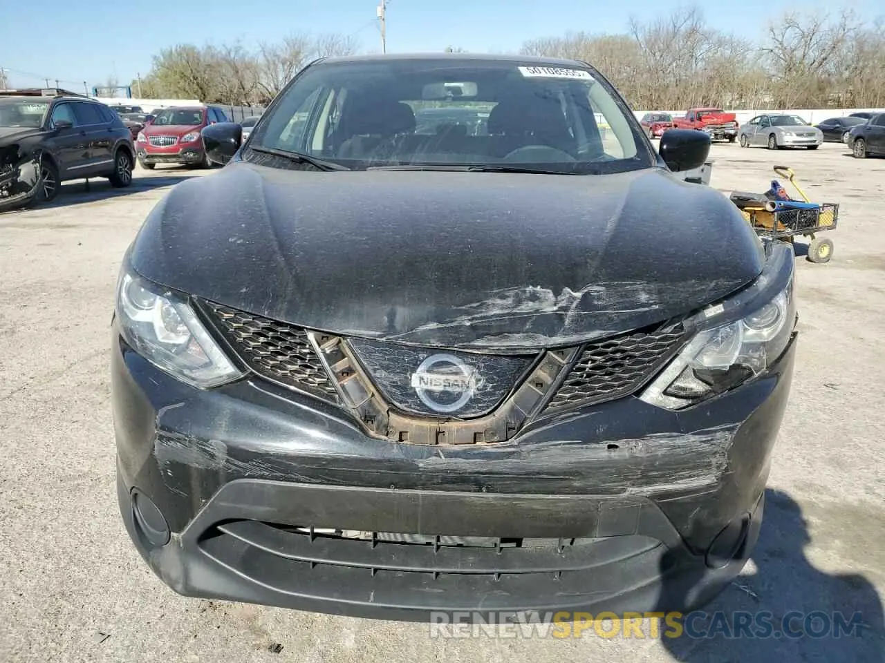 5 fotografías del automóvil dañado JN1BJ1CR3KW316176 NISSAN ROGUE 2019